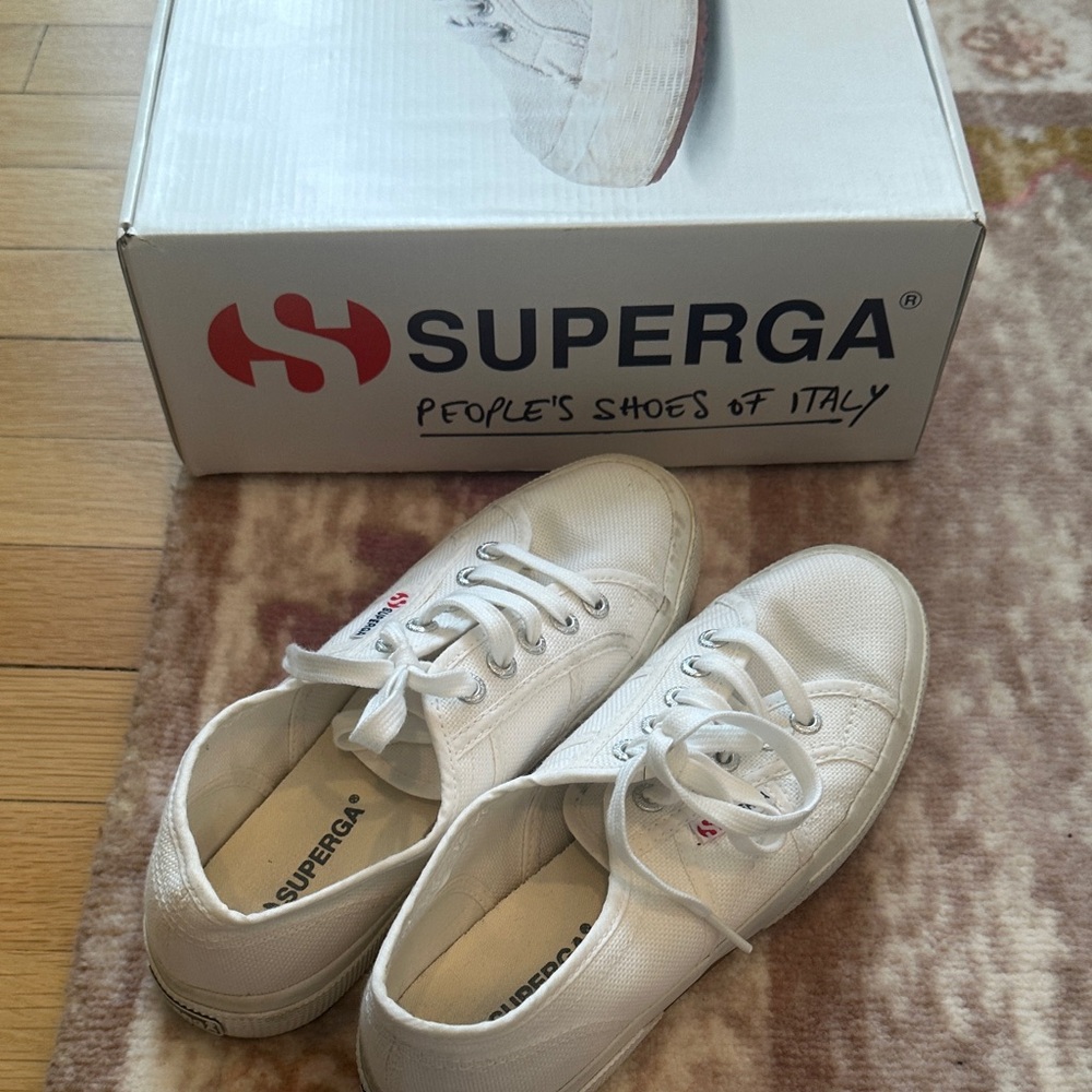 Superga White Cotu Classic